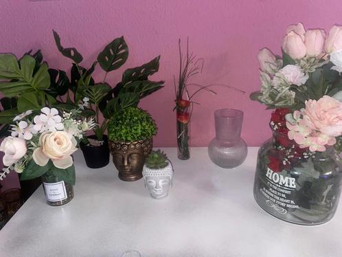 Decoratieset, Huis en Inrichting, Woonaccessoires | Kunstplanten en Kunstbloemen, Zo goed als nieuw, Ophalen