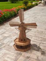 TE KOOP: Prachtig Houten Windmolenmodel met Muziekmechanisme, Ophalen