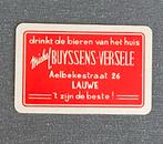 Oude speelkaart BIEREN BUYSSENS-VERSELE te LAUWE, Enlèvement ou Envoi, Comme neuf, Carte(s) à jouer