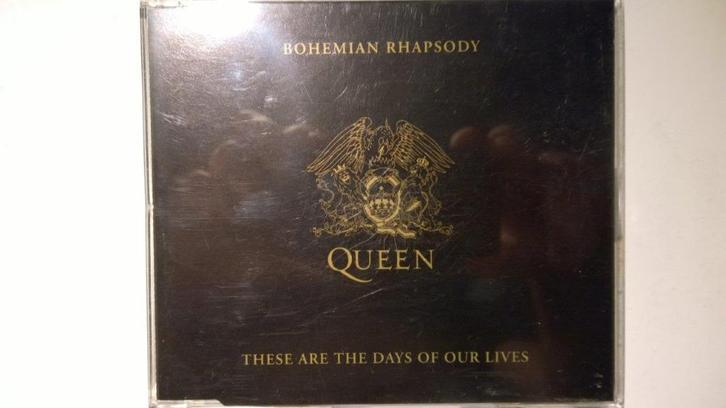 Queen - Bohemian Rhapsody & These Are The Days Of Our Lives, Cd's en Dvd's, Cd Singles, Zo goed als nieuw, Pop, 1 single, Maxi-single