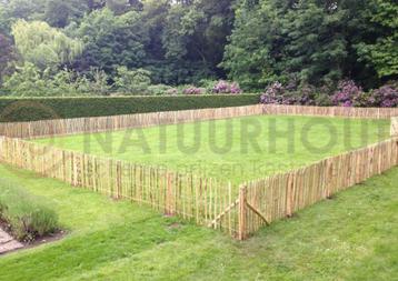 Kastanje hekwerk en poorten - Natuurhout beschikbaar voor biedingen