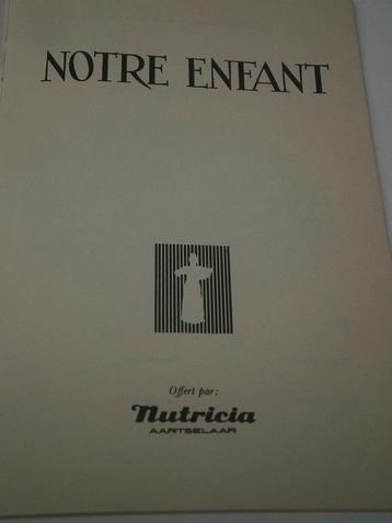 Nutricia Aartselaar  Livret enfant, Envoi, Utilisé, Autres types