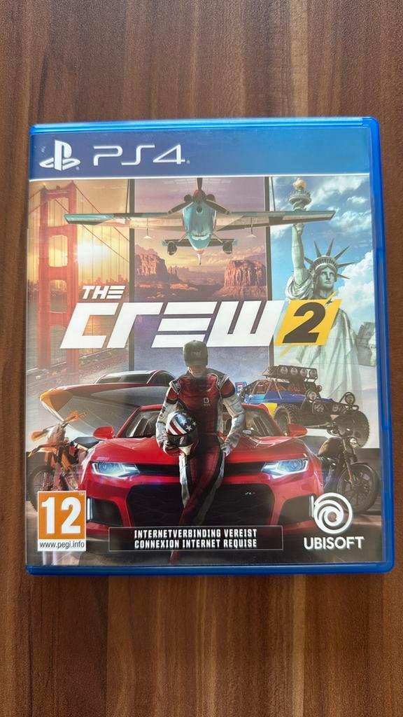 The Crew 2 (PS4), Games en Spelcomputers, Games | Sony PlayStation 4, Zo goed als nieuw, Racen en Vliegen, Vanaf 12 jaar, Online