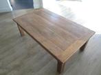 Salontafel massief hout, Ophalen, Gebruikt, 50 tot 100 cm, 150 tot 200 cm