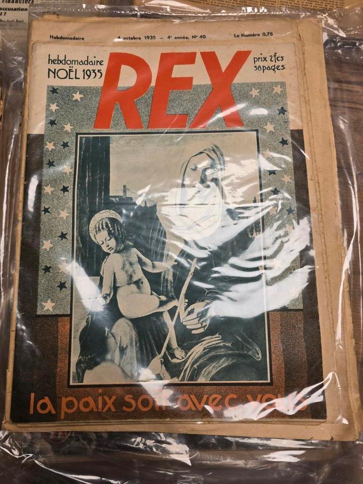 REX/VLAN-kranten - jaren 1933, 1934, 1935, 1936, Verzamelen, Tijdschriften, Kranten en Knipsels, Krant, 1920 tot 1940, Ophalen of Verzenden