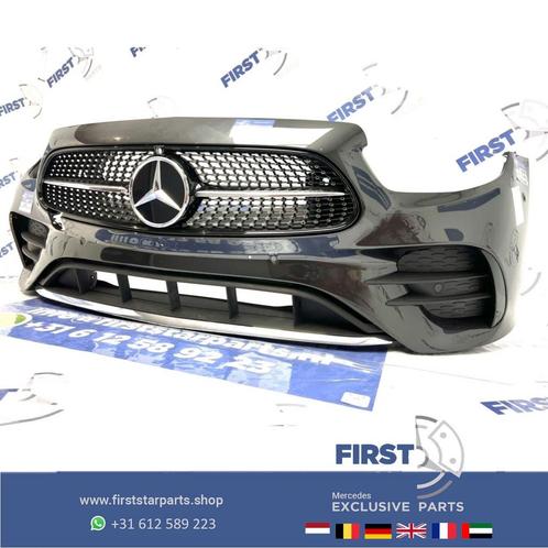 W213 W238 E43 E53 FACELIFT AMG VOORBUMPER GRIJS  E Klasse +, Auto-onderdelen, Carrosserie, Bumper, Mercedes-Benz, Voor, Gebruikt