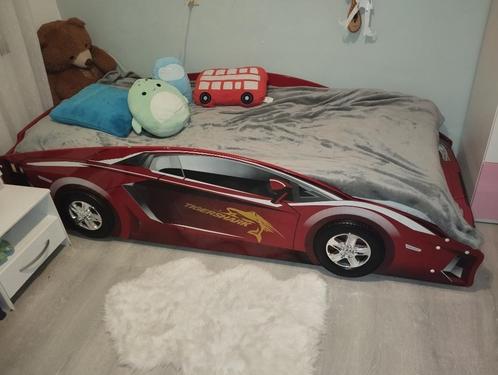 A vendre, Kinderen en Baby's, Kinderkamer | Bedden, Zo goed als nieuw, 180 cm of meer, 85 tot 100 cm, Matras, Ophalen of Verzenden
