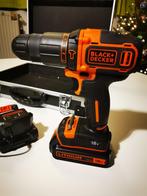 Black and decker boormachine met één 18vdc batterij en lader, Doe-het-zelf en Bouw, Ophalen, Zo goed als nieuw