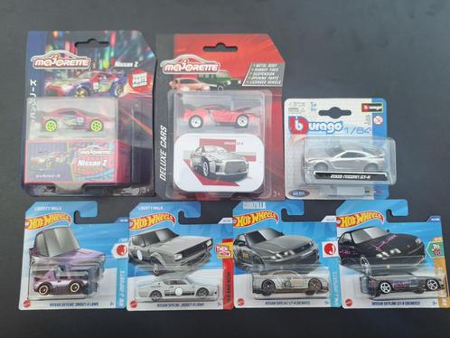 NISSAN hot wheels majorette burago, Hobby en Vrije tijd, Modelauto's | Overige schalen, Nieuw, Auto, Ophalen of Verzenden