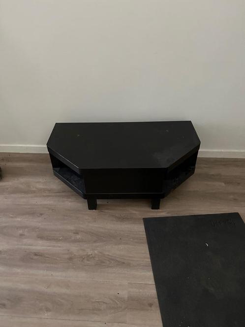 Bijzettafel, Huis en Inrichting, Tafels | Bijzettafels, Gebruikt, Overige vormen, Minder dan 45 cm, 75 cm of meer, Hout, Ophalen