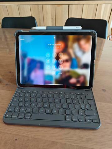 APPLE IPAD 10GEN 22 WIFI 256G, Computers en Software, Apple iPads, Overige modellen, Zo goed als nieuw, Wi-Fi, Zilver