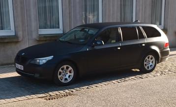 BMW520d coleur mat carbon, Cuir, Euro 5, Achat, Beige