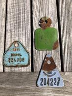 3 oude fietsplaatjes, Ophalen of Verzenden