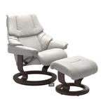 2 x stressless reno, Huis en Inrichting, Fauteuils, Ophalen, Gebruikt, Leer