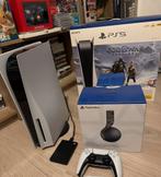PS5 Disk met controller + headset + Hitman en oplaadstation, Ophalen, Gebruikt, Playstation 5
