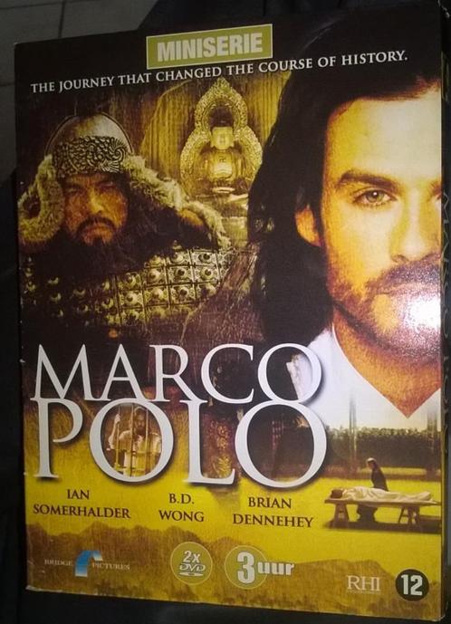 Marco Polo [2xDVD] // Miniserie / Brian Dennehey - B.D. Wong, Cd's en Dvd's, Dvd's | Tv en Series, Zo goed als nieuw, Actie en Avontuur