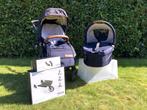 Kinderwagen Mutsy Evo (Blue Jeans) pakket, Gebruikt, Mutsy, Verstelbare duwstang, Ophalen