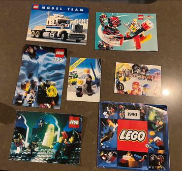 Lego catalogi / reclamefolders jaren '90