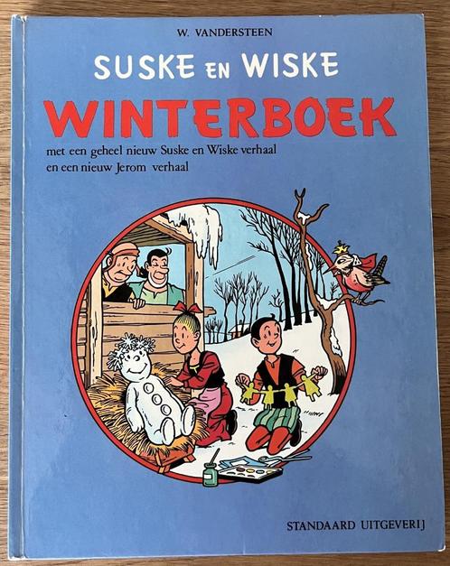 Suske en Wiske - Winterboek -1-1e dr HC (1973) Strip, Boeken, Stripverhalen, Zo goed als nieuw, Eén stripboek, Ophalen of Verzenden