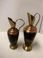 2 koperen vazen/karaf, Enlèvement, Cuivre