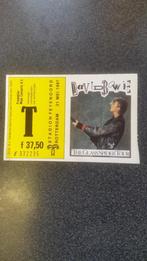 David Bowie ticket, CD & DVD, Vinyles | Rock, Comme neuf, Autres formats, Autres genres, Enlèvement ou Envoi