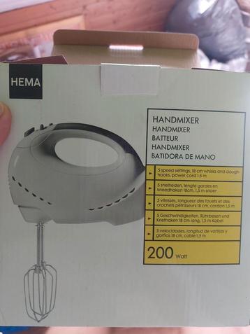 Handmixer HEMA ongebruikt  beschikbaar voor biedingen