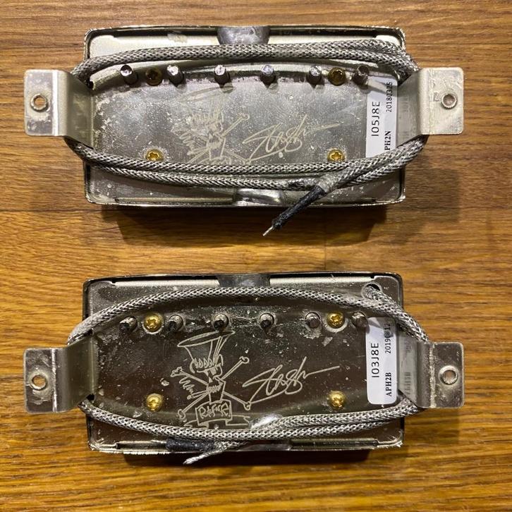 Seymour Duncan Slash APH2 Pickup Set Nickel, Muziek en Instrumenten, Instrumenten | Onderdelen, Zo goed als nieuw, Elektrische gitaar