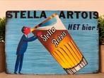 Metalen reclamebord Stella Artois, Nieuw, Reclamebord, Plaat of Schild, Stella Artois, Ophalen of Verzenden