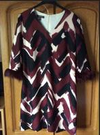 NIEUW Mooi gekleed kleed maat 48 van marie mëro, Ophalen, Nieuw, Maat 46/48 (XL) of groter, Knielengte