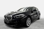 BMW 118i M Sport /CruiseCont/Zetelverw/ GARANTIE, Auto's, 100 kW, Leder en Stof, Zwart, USB