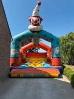 Springkasteel clown te koop, Enlèvement, Comme neuf