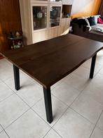 Rechthoekige eettafel 160x90, Huis en Inrichting, Ophalen, 50 tot 100 cm, Zo goed als nieuw, Vijf personen of meer