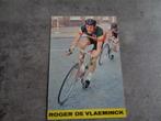 ROGER DE VLAEMINCK  WIELRENNEN ZELDZAME KAART POK UITGAVE , Ophalen of Verzenden