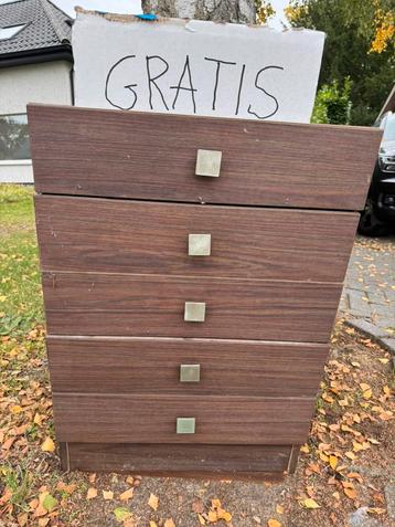 Meurop kastje met 5 laden beschikbaar voor biedingen