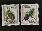 Polen 1993 - flora, coniferen kegels, dennenappels, Ophalen of Verzenden, Polen, Gestempeld