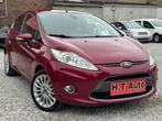 Ford fiesta 1.2 ess titanium  om euro5 airco te registreren, Voorwielaandrijving, Euro 5, Stof, Zwart