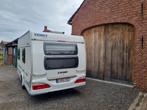 Fendt Saphir 410 QK caravan met stapelbedden, Caravans en Kamperen, Standaardzit, 750 - 1000 kg, Stapelbed, Tot en met 4