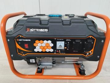 Huttenberg 3.3KW benzine aggregaat op wielen, Nieuw!!! beschikbaar voor biedingen
