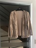 Nieuwe lichtroze gilet met paillette maat medium merk Ange, Kleding | Dames, Maat 38/40 (M), Nieuw, Ophalen of Verzenden, Roze
