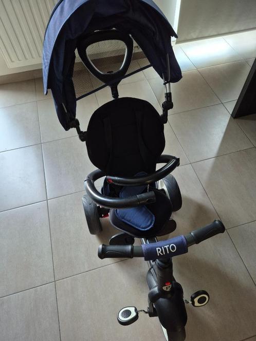QPlay Driewieler Rito 3 in 1, Fietsen en Brommers, Fietsen | Driewielers, Gebruikt, Duwstang, Verstelbare zitting, Ophalen