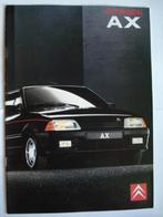 Citroën AX 1990 NED Brochure Catalogue Prospekt, Envoi, Utilisé, Citroën