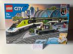 Lego City passagierssneltrein 60337, Comme neuf, Ensemble complet, Lego, Enlèvement ou Envoi
