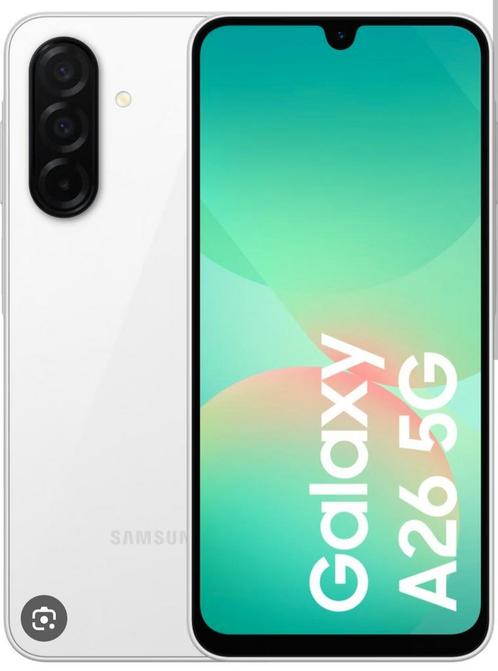 Samsung A26 5g wit 128 GB aangekocht bij mediamarkt, Telecommunicatie, Mobiele telefoons | Samsung, Nieuw, 128 GB, Wit, Ophalen