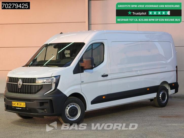 Renault Master 130PK 2025 Model! L2H2 Camera Carplay LED Air, Auto's, Bestelwagens en Lichte vracht, Bedrijf, Te koop, Achteruitrijcamera