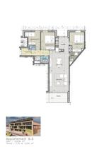 Appartement te koop in Houthulst, 3 slpks, 106 m², 3 kamers, Appartement