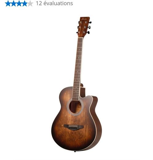 Recherche guitare  folk ou acoustique pour débutant., Musique & Instruments, Instruments | Accessoires, Enlèvement ou Envoi