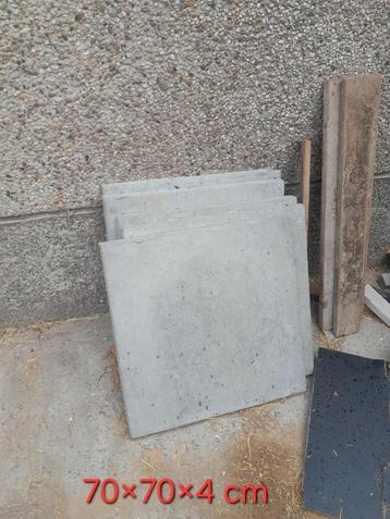 Beton deksel 7070 5 stuks beschikbaar voor biedingen