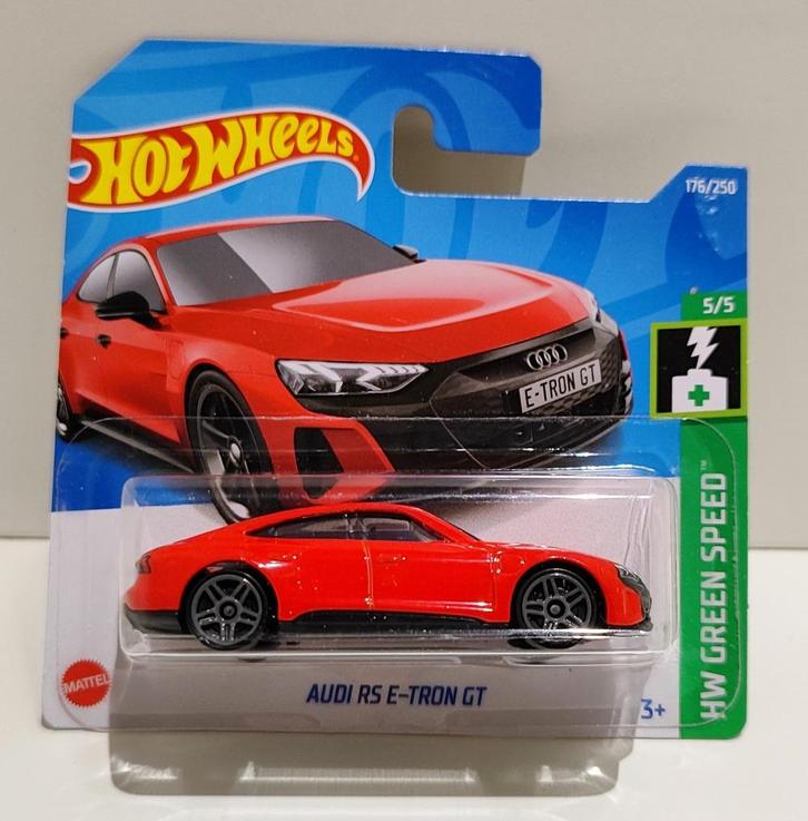 Hot Wheels Audi RS e-tron GT Rood (2022), Hobby en Vrije tijd, Modelauto's | Overige schalen, Ophalen of Verzenden