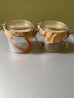 🍄. 2 NIEUWE Weckpotten / Steriliseerbokalen, Ophalen of Verzenden, Nieuw, Glas