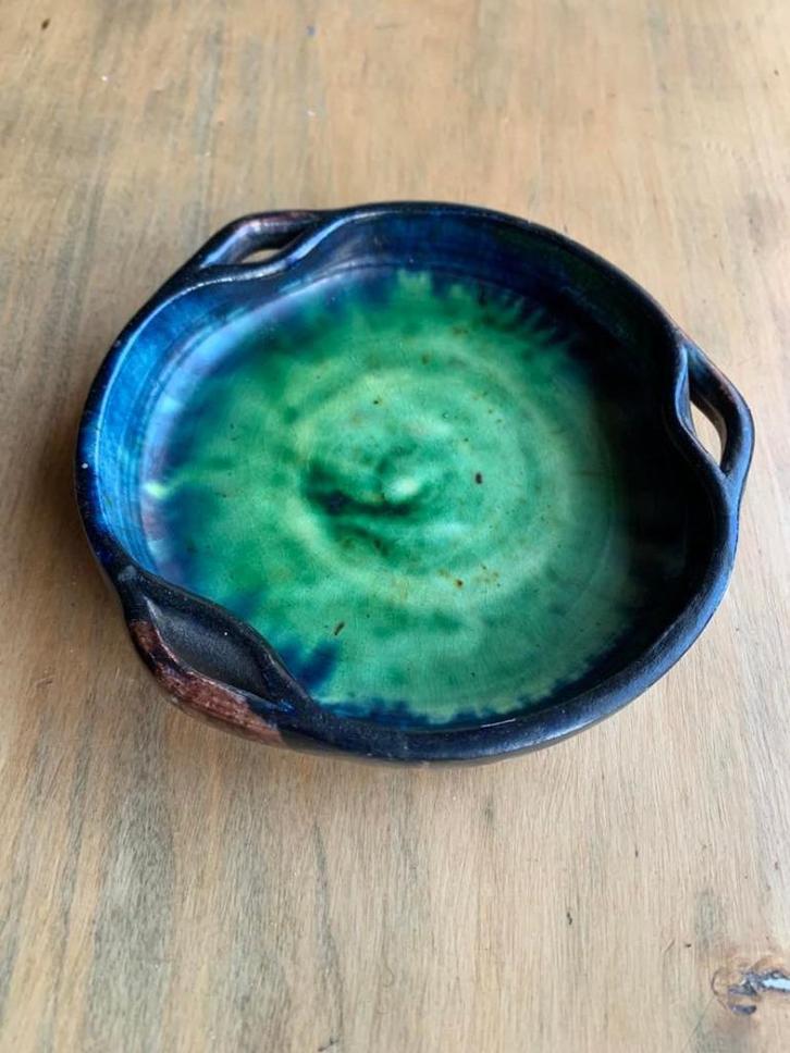 Brugs aardewerk, Schaaltje, 15cm doormeter onderkant. ZG, Antiek en Kunst, Antiek | Keramiek en Aardewerk, Ophalen of Verzenden